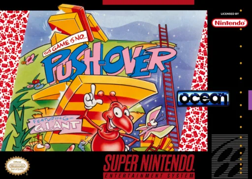 Push-Over (SNES) Box Art & Cover
