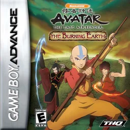 Avatar: The Last Airbender - The Burning Earth (GBA) Box Art & Cover