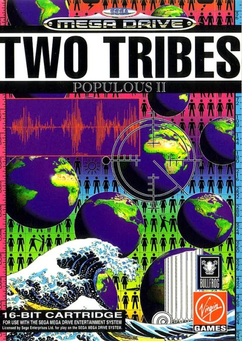 Ultimate Two Tribes - Populous II (MD) Box Art & Cover