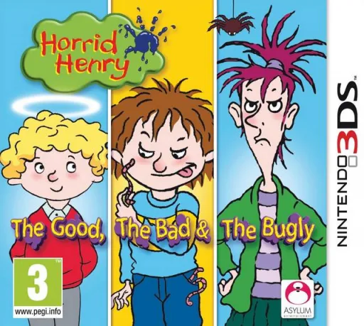 Horrid Henry - The Good, the Bad & the Bugly (3DS) Box Art & Cover