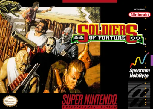 Soldiers of Fortune (SNES) Box Art & Cover