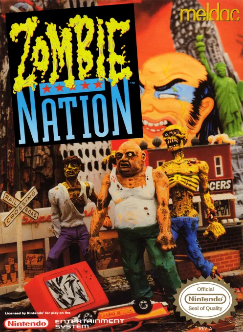 Zombie Nation (NES) Box Art & Cover