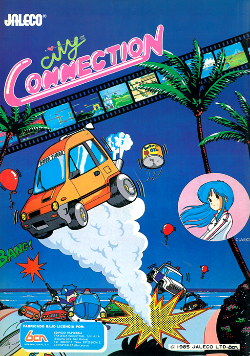City Connection (set 1) (ARCADE) Box Art & Cover