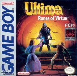 Ultima - Ushinawareta Runes (GB) Box Art & Cover