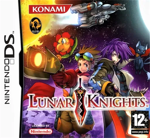 Lunar Knights (DS) Box Art & Cover