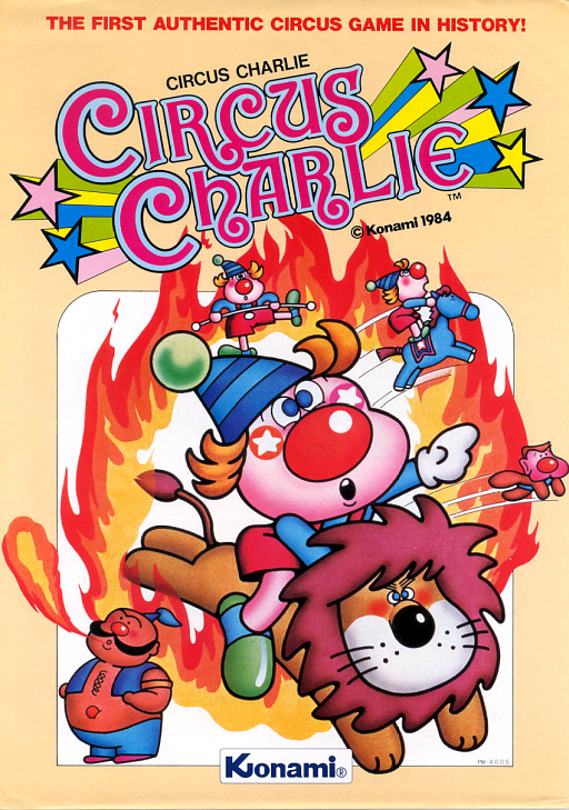 Circus Charlie (level select, set 1) (ARCADE) Box Art & Cover