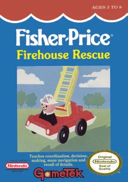 Firehouse Rescue (NES) Box Art & Cover
