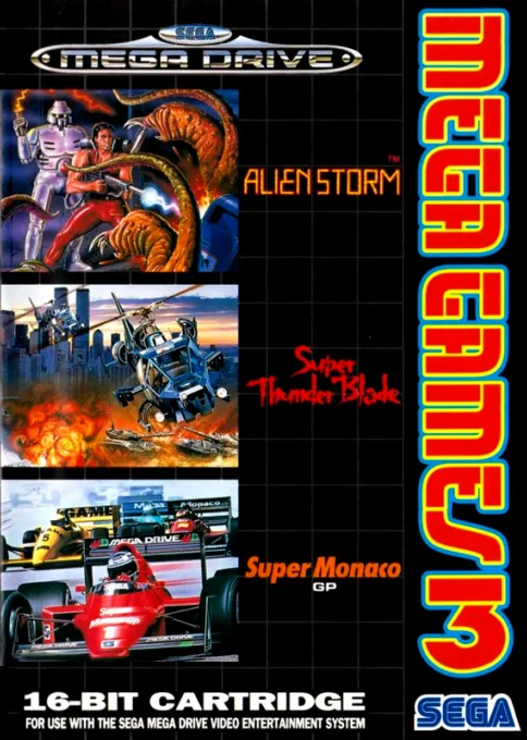 Mega Games 3 (MD) Box Art & Cover