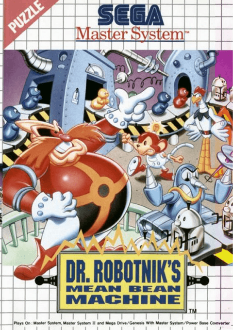 ドクター ロボットニック ミーン ビーン マシーン (SMS) Box Art & Cover
