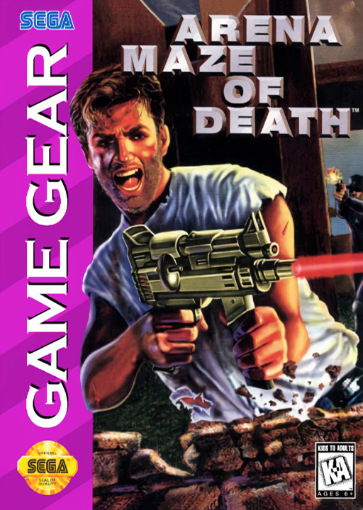 Arena - Maze Of Death (GAME GEAR) Box Art & Cover