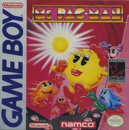 Ms. Pac-Man (GB) Box Art & Cover