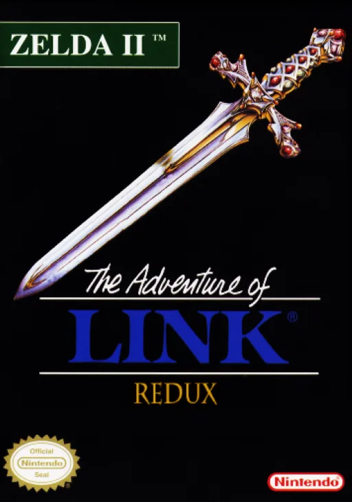 Zelda II - The Adventure of Link (NES) Box Art & Cover