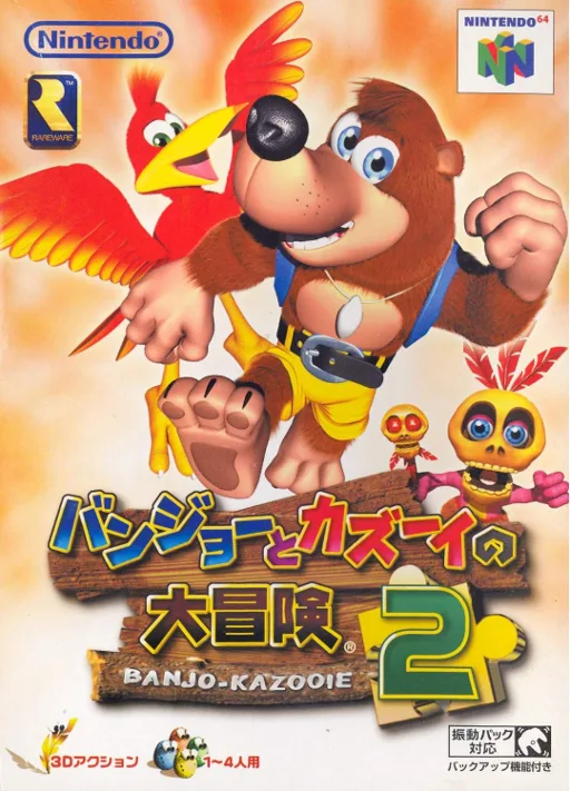 Banjo & Kazooie: Adventure 2 (N64) Box Art & Cover