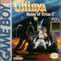 Ultima - Ushinawareta Runes 2 (GB) Box Art & Cover