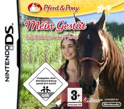 Pferd & Pony - Mein Gestuet - Ein Leben fuer die Pferde (DS) Box Art & Cover
