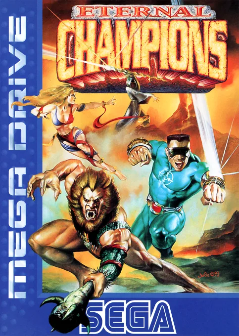 Eternal Champions (MD) Box Art & Cover