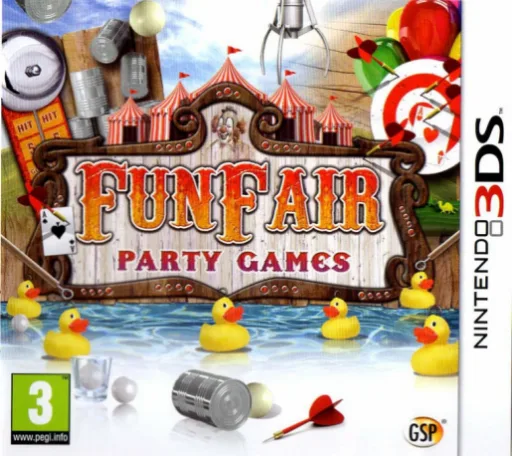 Funfair Party Games (3DS) Box Art & Cover