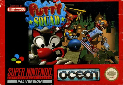 Putty Squad (SNES) Box Art & Cover