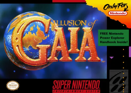 Illusion of Gaia (SNES) Box Art & Cover