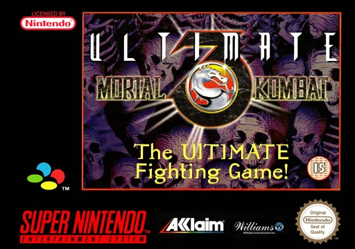 Ultimate Mortal Kombat 3 (SNES) Box Art & Cover