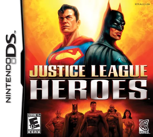 Justice League Heroes (DS) Box Art & Cover