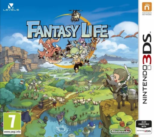 Fantasy Life (3DS) Box Art & Cover