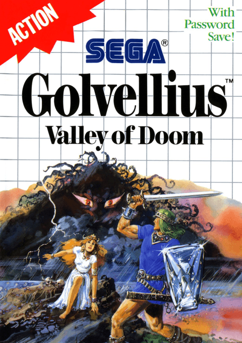 Golvellius - 末日之谷 (SMS) Box Art & Cover