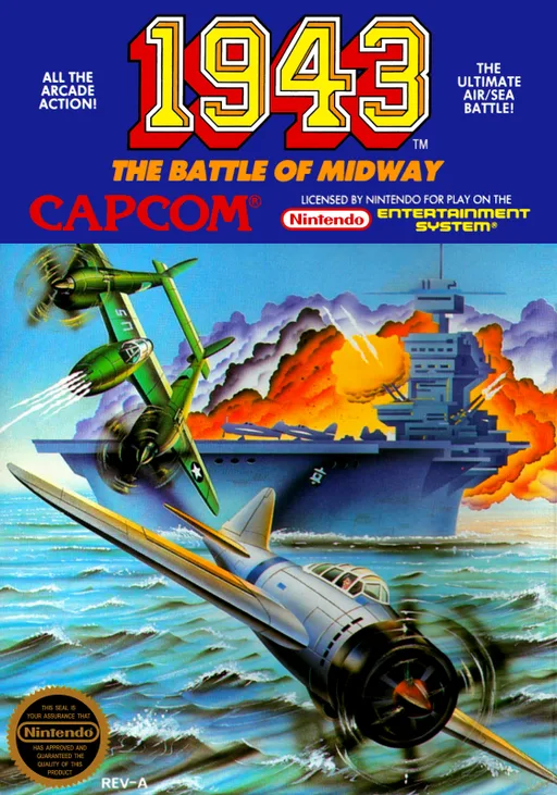 1943 - The Battle of Midway (NES) Box Art & Cover