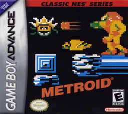 Classic NES Series - Metroid (GBA) Box Art & Cover