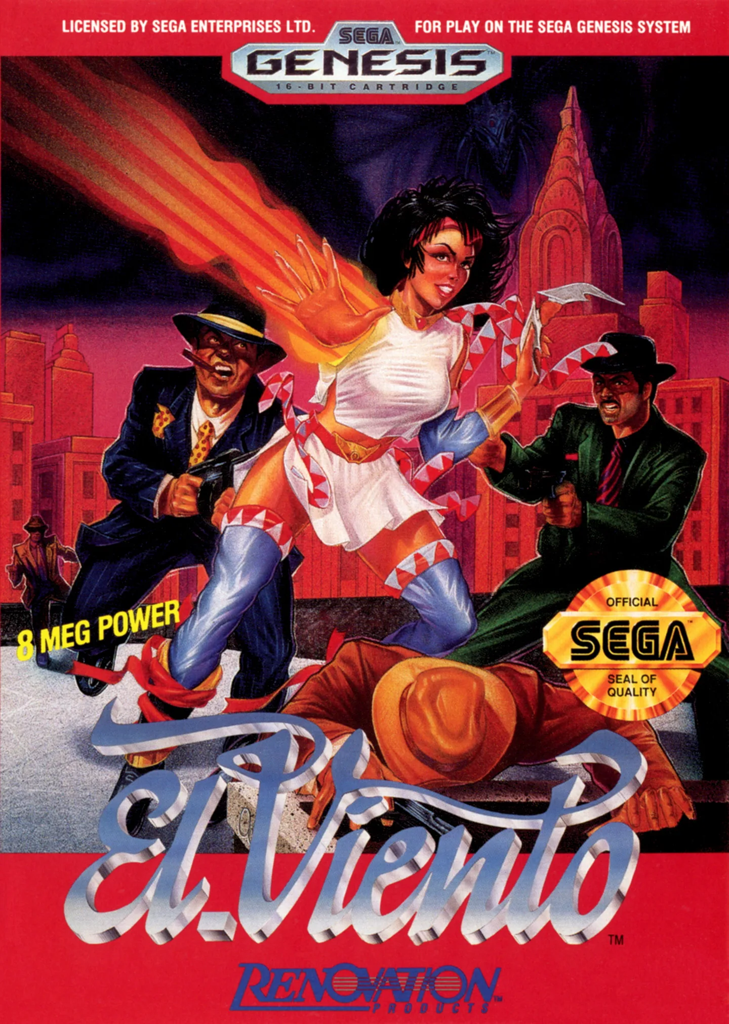 El.Viento (MD) Box Art & Cover
