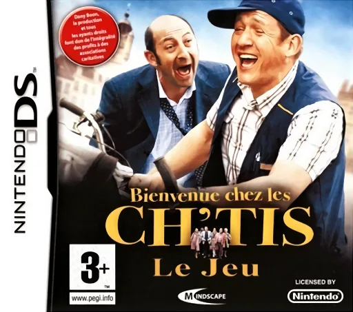 Bienvenue Chez les Ch'tis - Le Jeu (DS) Box Art & Cover