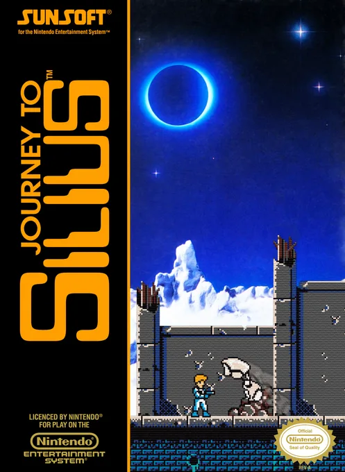 Journey to Silius (NES) Box Art & Cover
