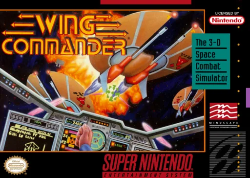 Wing Commander (SNES) Box Art & Cover