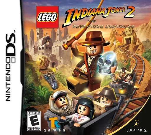 LEGO Indiana Jones 2 - The Adventure Continues (DS) Box Art & Cover