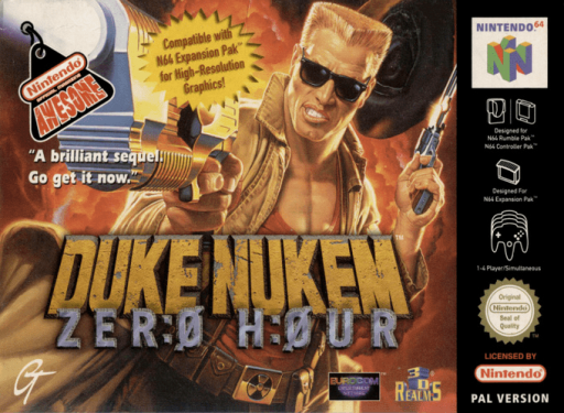 Duke Nukem: Zero Hour (N64) Box Art & Cover