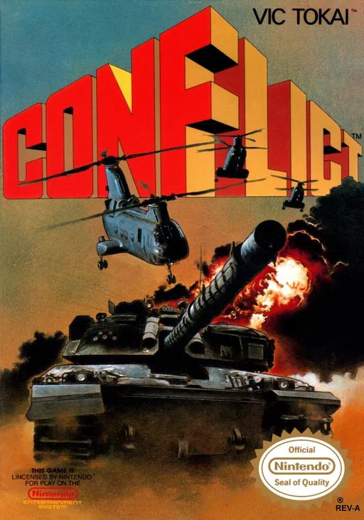 Conflict (NES) Box Art & Cover
