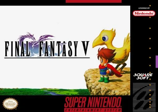 Final Fantasy V (SNES) Box Art & Cover