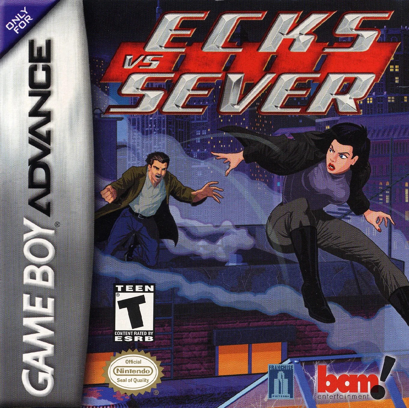 艾克斯VS瑟娃1 (GBA) Box Art & Cover