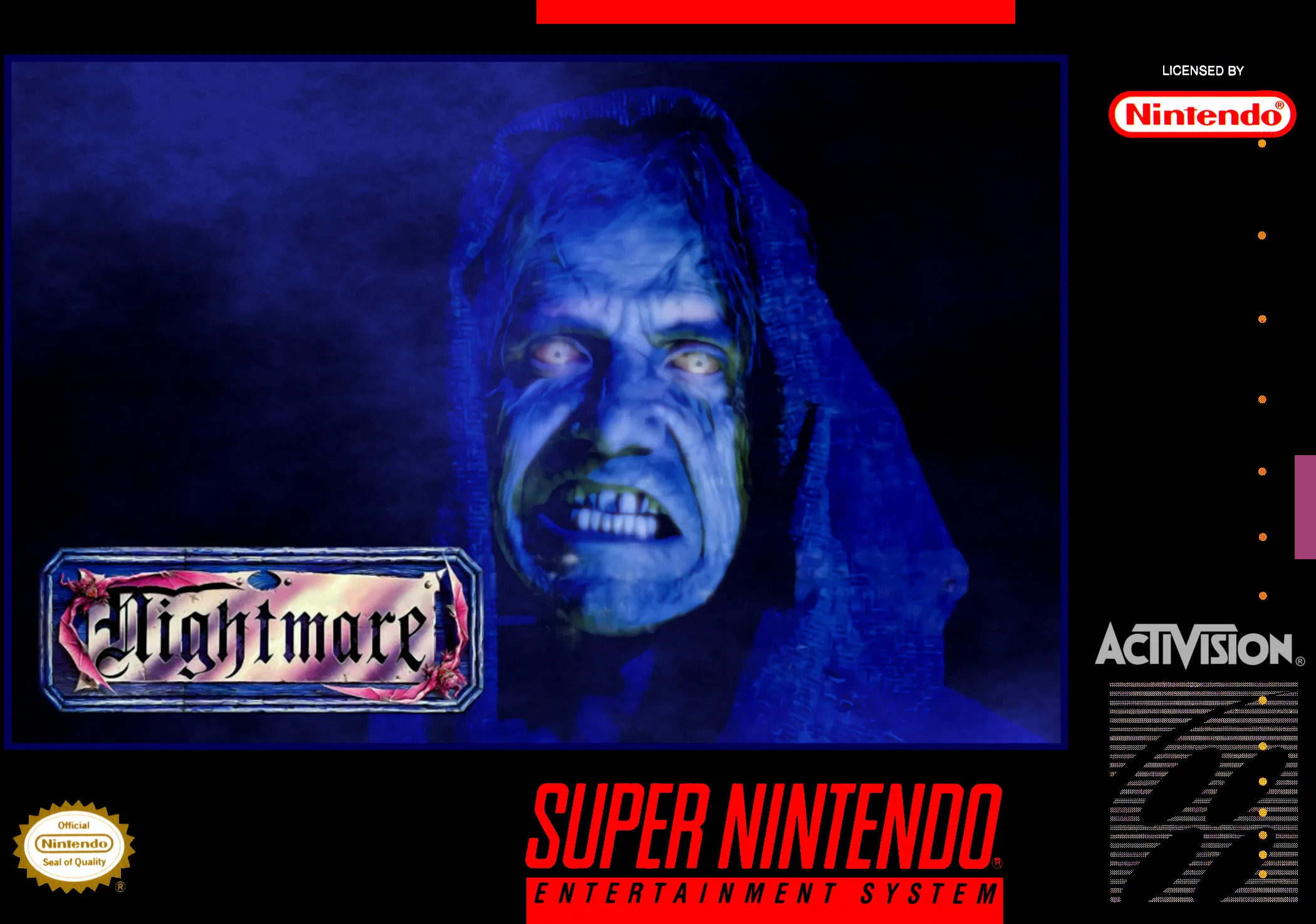 Atmosfear (SNES) Box Art & Cover
