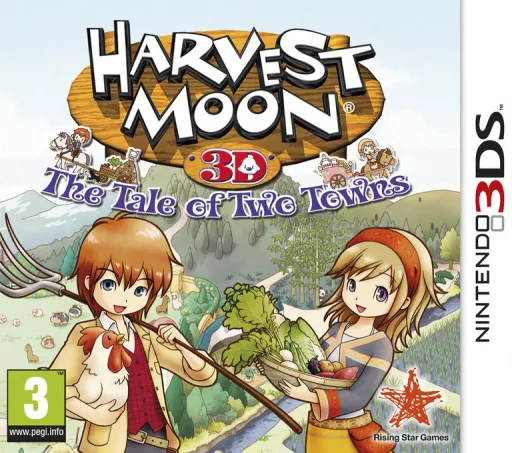 Bokujou Monogatari - Futago no Mura + (3DS) Box Art & Cover