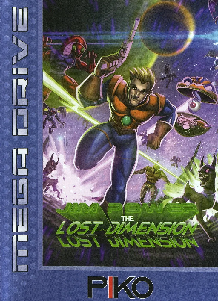Jim Power - The Lost Dimension in 3D (MD) Box Art & Cover