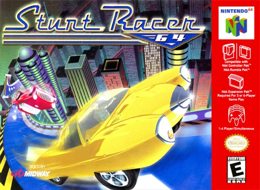 Stunt Racer 64 (N64) Box Art & Cover