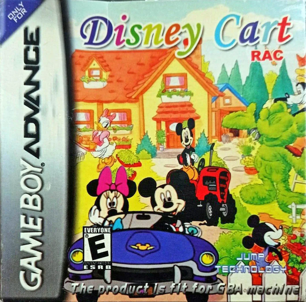 Disney Cart (GBA) Box Art & Cover