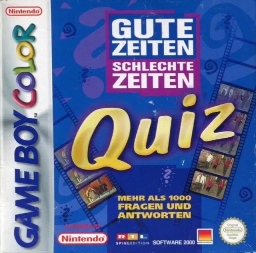 Gute Zeiten Schlechte Zeiten Quiz (GBC) Box Art & Cover