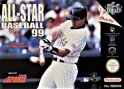 All Star Baseball '99 (N64) Box Art & Cover