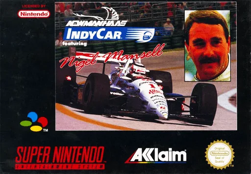 Newman Haas IndyCar featuring Nigel Mansell (SNES) Box Art & Cover