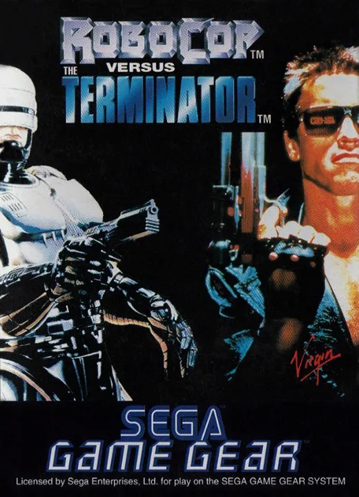 RoboCop versus The Terminator (GAME GEAR) Box Art & Cover
