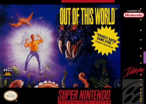 Out of This World (SNES) Box Art & Cover