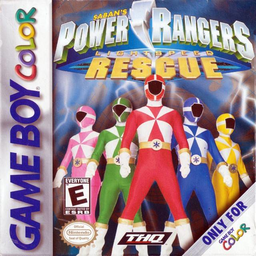 Saban's Power Rangers: Lightspeed Rescue (GBC) Box Art & Cover