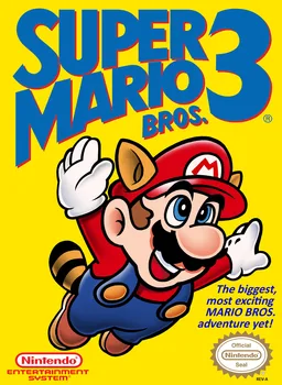 Super Mario Bros. 3 (NES) Box Art & Cover